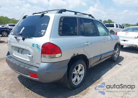 2006 Hyundai Santa Fe Gls z USA, uszkodzony, nr VIN KM8SC73D46U109176
